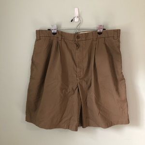 Daniel Cremieux Classics Mens Khaki Tan Shorts 40